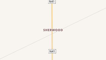 Sherwood, Iowa map