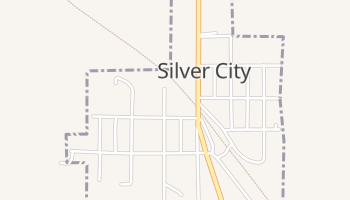 Silver City, Iowa map
