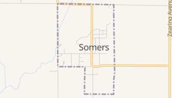 Somers, Iowa map