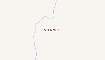 Stennett, Iowa map