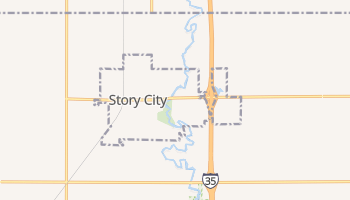 Story City, Iowa map