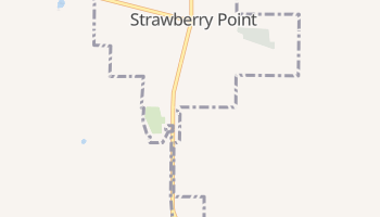 Strawberry Point, Iowa map
