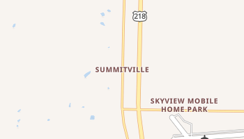 Summitville, Iowa map