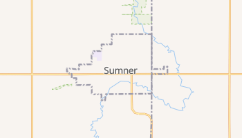 Sumner, Iowa map