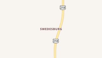 Swedesburg, Iowa map