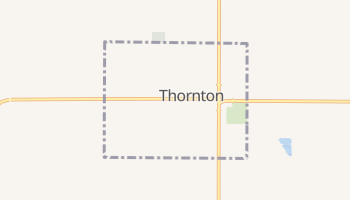Thornton, Iowa map
