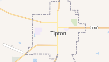 Tipton, Iowa map