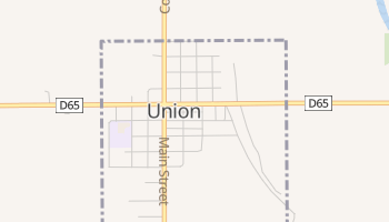 Union, Iowa map