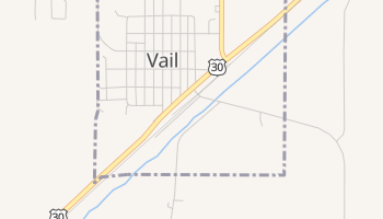 Vail, Iowa map