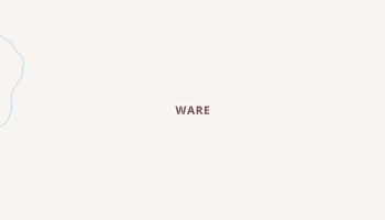 Ware, Iowa map