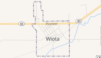 Wiota, Iowa map