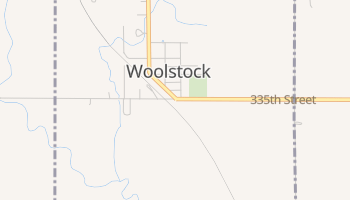 Woolstock, Iowa map
