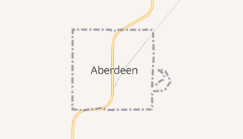 Aberdeen, Idaho map