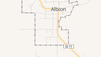 Albion, Idaho map