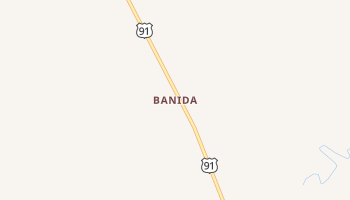 Banida, Idaho map