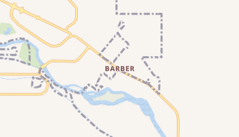 Barber, Idaho map
