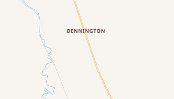 Bennington, Idaho map