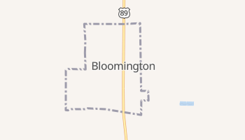 Bloomington, Idaho map