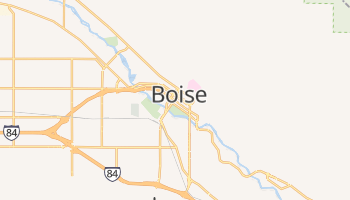 Boise, Idaho map
