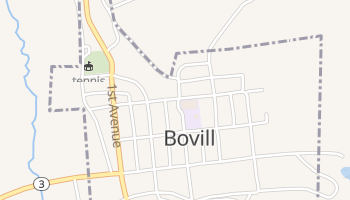 Bovill, Idaho map