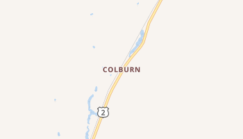 Colburn, Idaho map