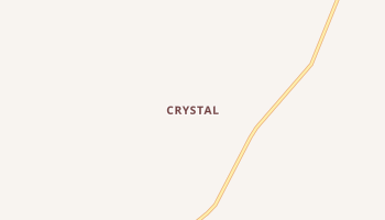 Crystal, Idaho map
