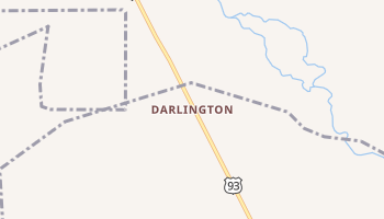 Darlington, Idaho map