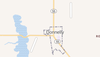 Donnelly, Idaho map