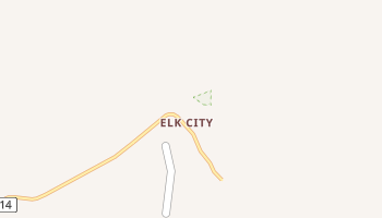 Elk City, Idaho map