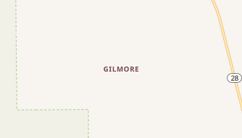 Gilmore, Idaho map