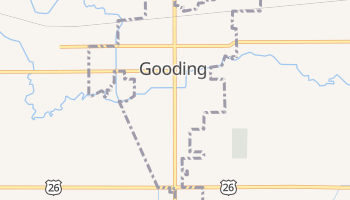 Gooding, Idaho map