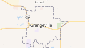 Grangeville, Idaho map