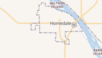 Homedale, Idaho map