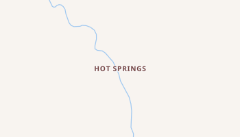 Hot Springs, Idaho map