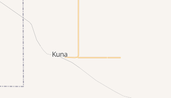 Kuna, Idaho map