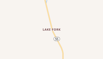 Lake Fork, Idaho map