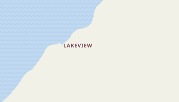 Lakeview, Idaho map