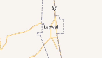 Lapwai, Idaho map