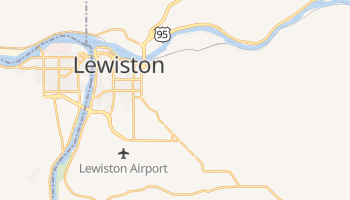 Lewiston, Idaho map