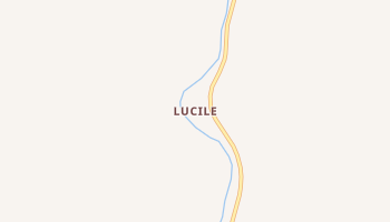 Lucile, Idaho map