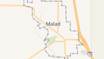 Malad City, Idaho map