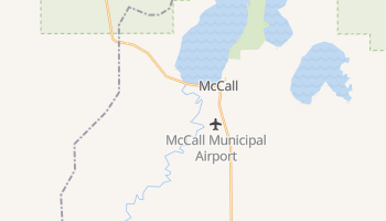 McCall, Idaho map