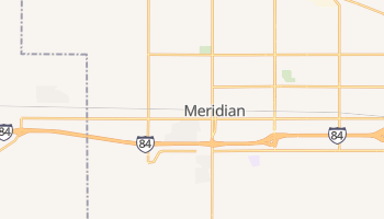 Meridian, Idaho map