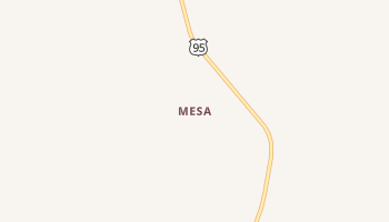 Mesa, Idaho map
