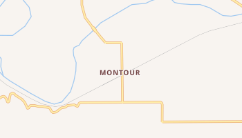 Montour, Idaho map