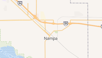 Nampa, Idaho map