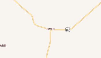 Ovid, Idaho map