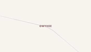 Owyhee, Idaho map