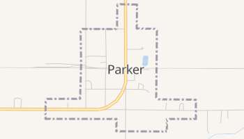 Parker, Idaho map