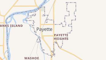 Payette, Idaho map